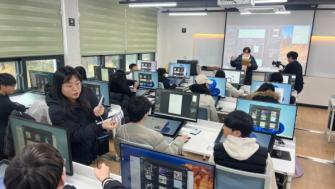 논산서 캐릭터 창작의 세계 ‘웹툰 창작소 1기 꿈나무 작가 전시회’ 개최 이미지
